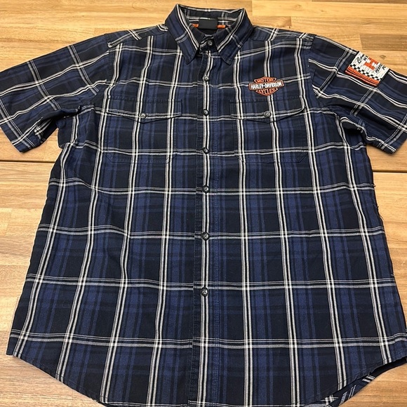 HARLEY DAVIDSON ⭐️  button down shirt - Picture 3 of 7